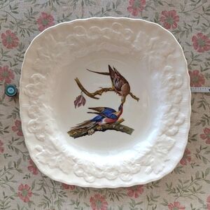 2 Vintage Alfred Meakin England Audubon's Birds of America Plates